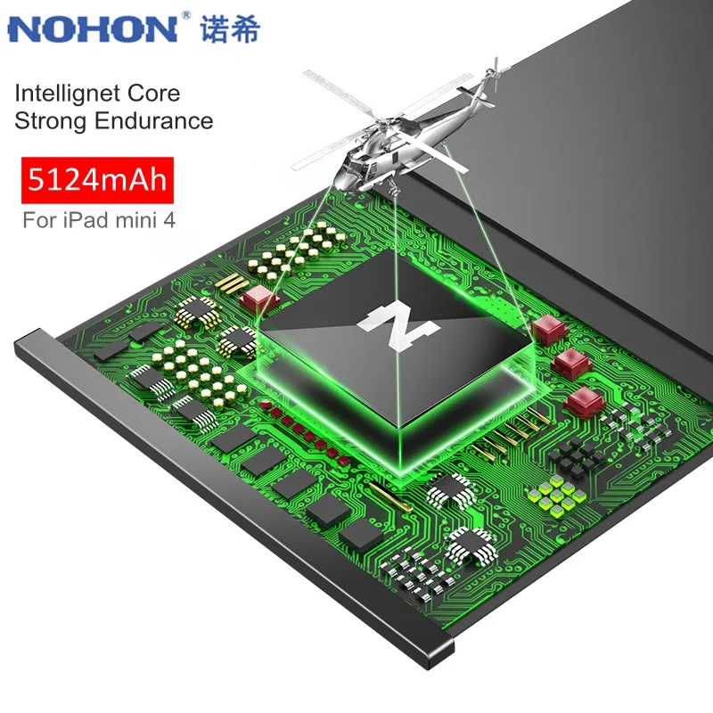 NOHON планшет батарея для iPad Mini 4 A1538 A1550 Замена литий полимерный Batarya Bateria Apple