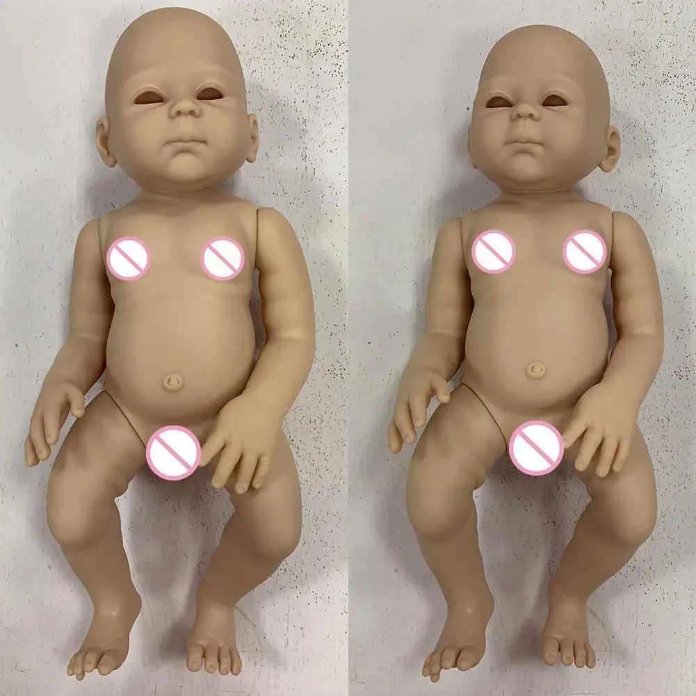 

Clearance Sale 19inch Reborndoll Kit Carina Lifelike Unfished Fresh Parts Doll DIY Real Color A2R6