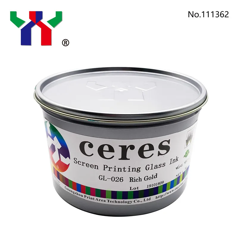 Область печати высокое качество трафаретная печать стеклянные чернила GL 026