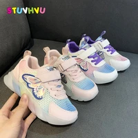 children casual shoes net girls sneakers 2021 autumn new breathable mesh girls sports shoes with light soft kids sneakers 26 37
