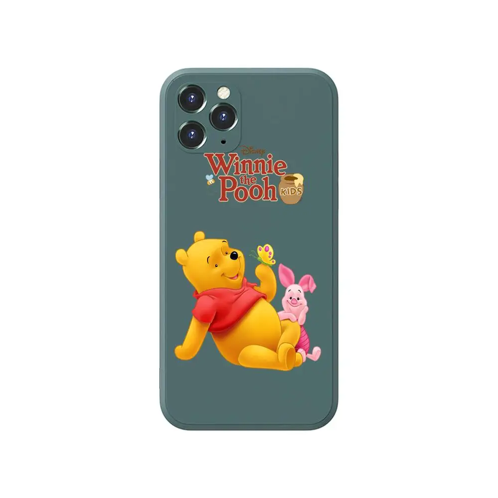 Чехол-накладка для iphone 12 Pro Max 11 8 7 6 S XR PLUS X XS SE 2020 с изображением Винни-Пуха |