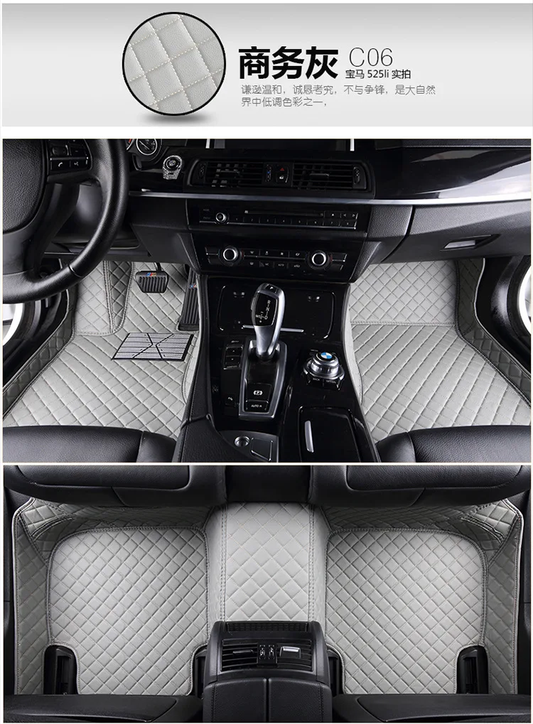Кожаные автомобильные коврики для Toyota Avalon land cruiser CHR Land Cruiser Camry, автомобильные накладки для ног, автомобильный коврик