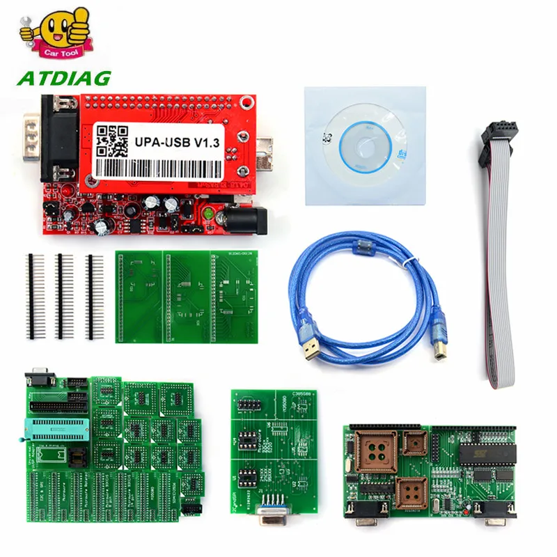 

UPA USB With Full Adaptors Auto ECU Chip Tunning Tool Support Multi-brand Cars Diagnostic Tool with TMS/ NEC/ 912