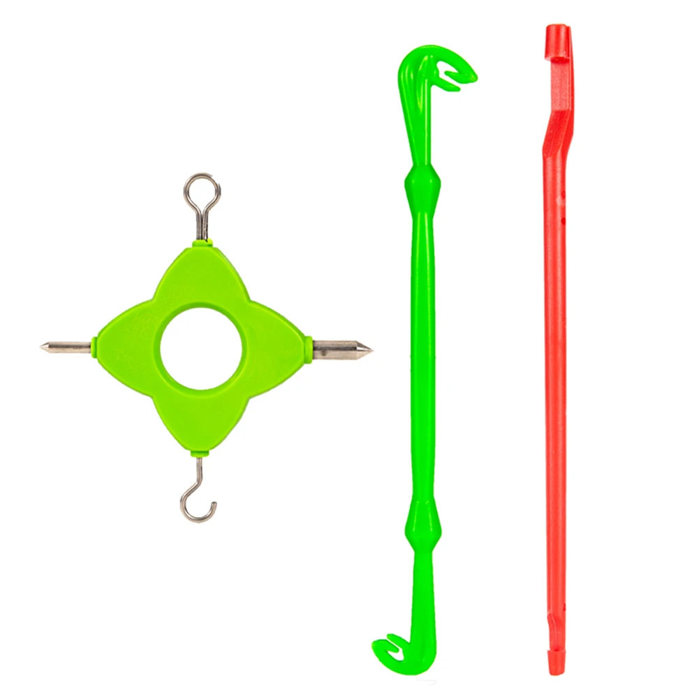 

4 In 1 Stripper Knot Puller Knot Tying Multi-Tool Rig Carp Fishing Terminal Tackle For Removes The Toughest Outer Skins Pesca
