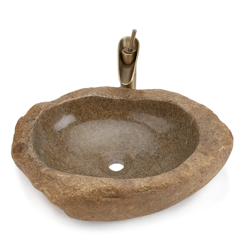 

Умывальник в стиле ретро, умывальник из камня для стола, умывальник из натурального камня