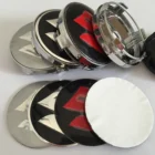 4 шт. 56 мм 60 мм Центральная втулка колеса автомобиля колпачки для значков эмблема наклейка автомобиль аксессуары для стайлинга