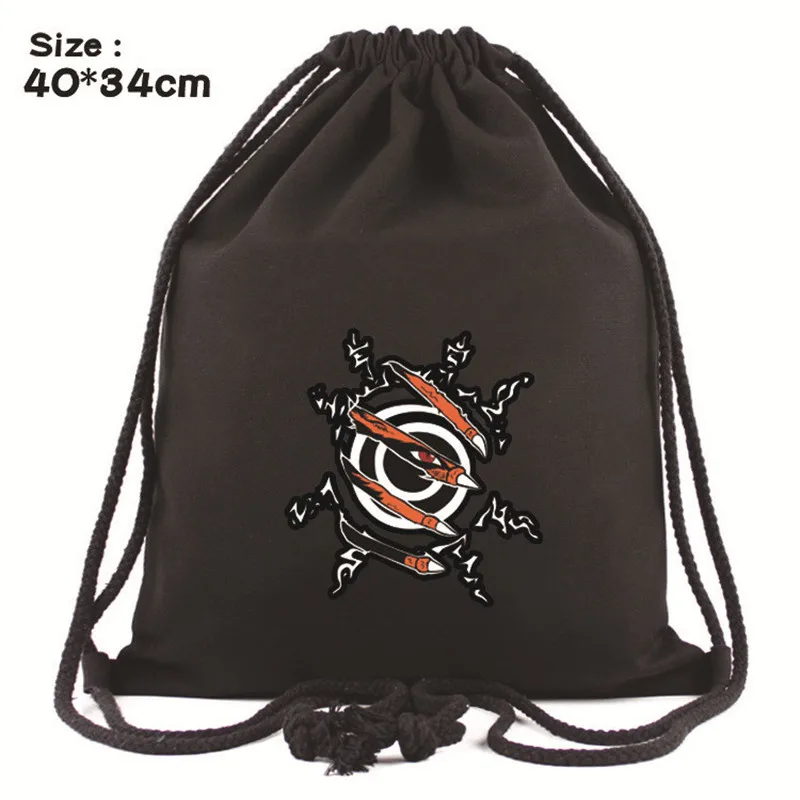 Сумка с рисунком Итачи и Саске Какаси из мультфильма Наруто |