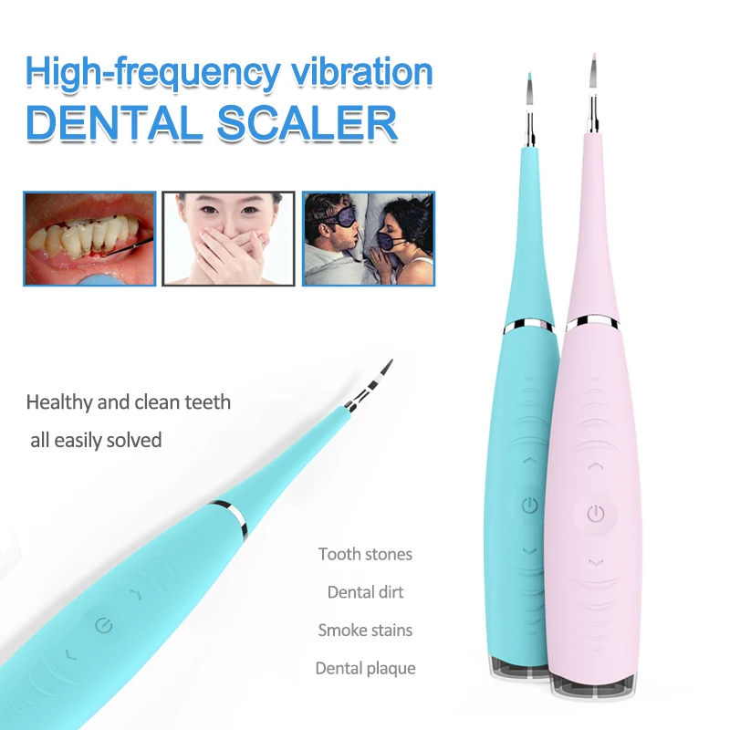 

Portable Electric Sonic Dental Scaler Tooth Calculus Remover Tooth Stains Tartar Tool Dentist Whiten Teeth Cleaner Oral Hygiene