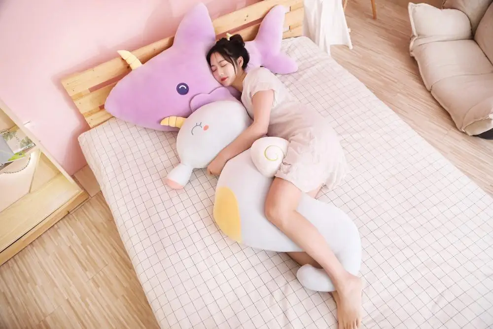 

Plush Toys Popular Sleeping Pillow Travel Companion Toy Gift Cute Shark crab Jellyfish Stuffed Animal Pillow Toys for Children