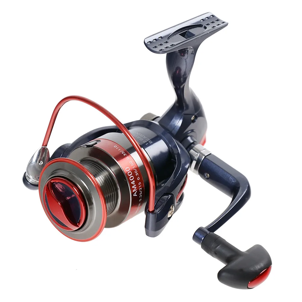 

2000-7000 New12BB Water Resistant Carbon Drag Spinning Reel with Larger Spool 20KG Max Drag Sea Boat Spinning Fishing Reel
