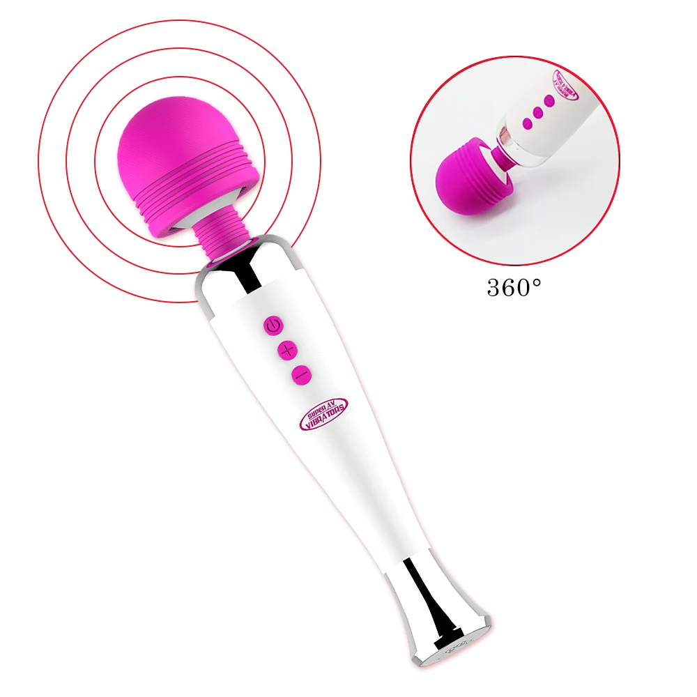 Мощный вибратор AV волшебная палочка секс игрушки для женщин Женский Стимулятор