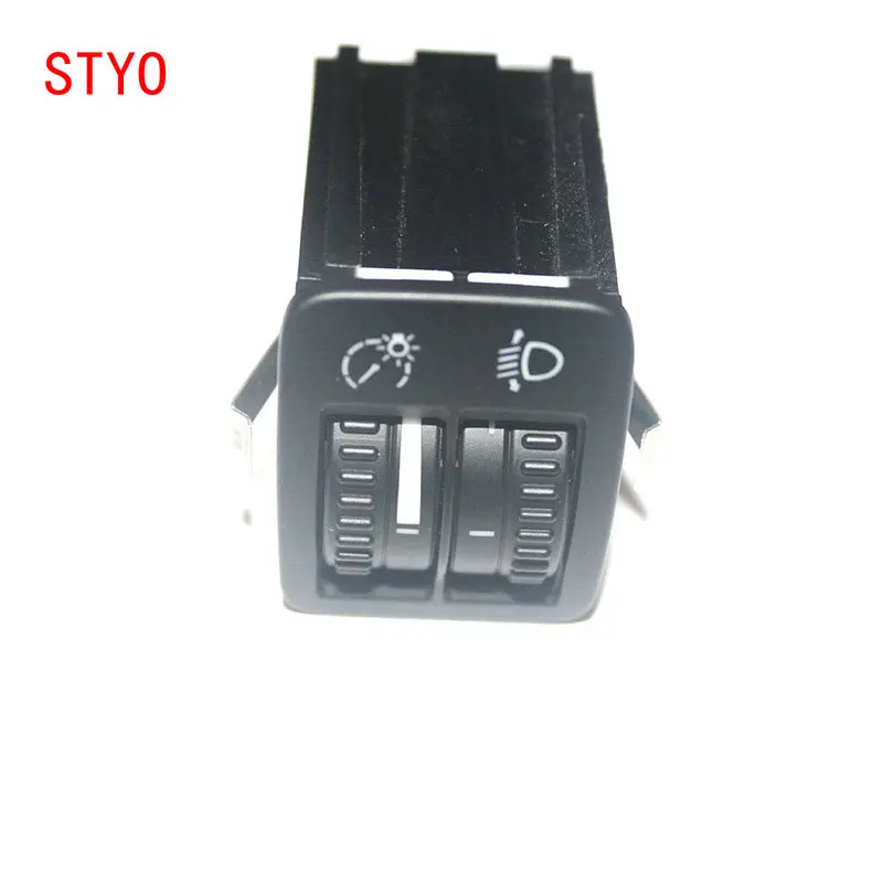 

STYO Car instrument light adjustment headlight high and low regulator switch for VW TIGUAN 2008-20155ND 941 333