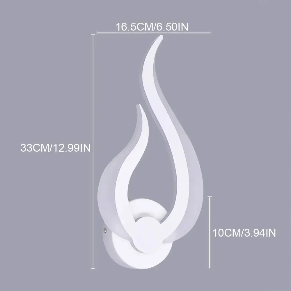 Современная Белая настенная лампа Artpad зеленый Мощный светильник для спальни