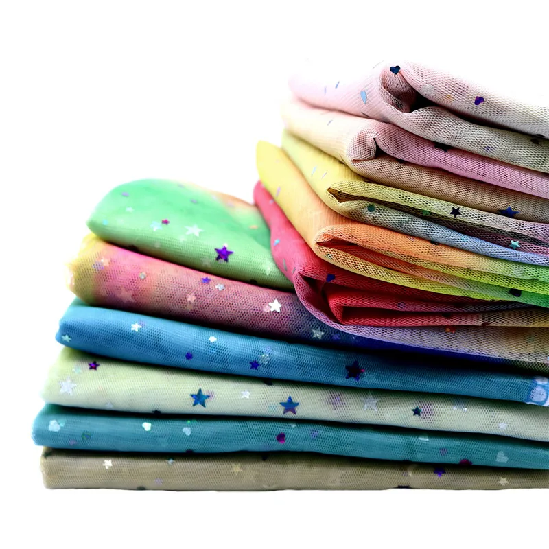 Радужная звезда любовь тюль детская юбка пачка для душа аксессуары сделай сам