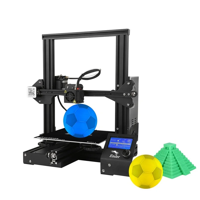Ender 3 Ender 3 3D принтер DIY набор большой размер печати I3 мини Ender-3/Ender-3 профессиональный принтер 3D Creality 3D принтер Продолжительная мощность печати - Цвет: Ender 3