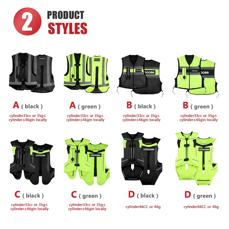 Спасательный жилет для мотоцикла UCHOOSE светоотражающая защитная подушка