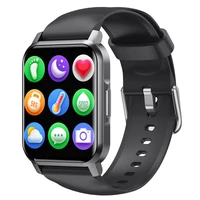 men women smart watch 1 72 full screen sport watches music control phone mate bluetooth compatible with android ios