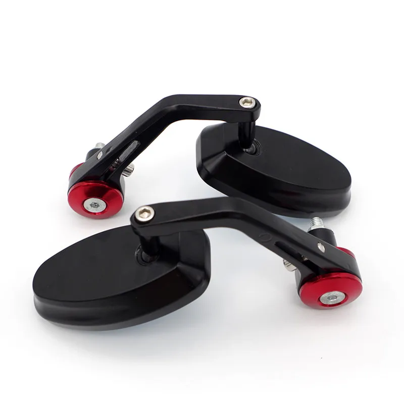 Motorcycle Bar End Mirror Moto Rearview Mirrors For KAWASAKI vulcan 500 z250sl ninja 250r z900 vn800 er6n vn 800 kle |