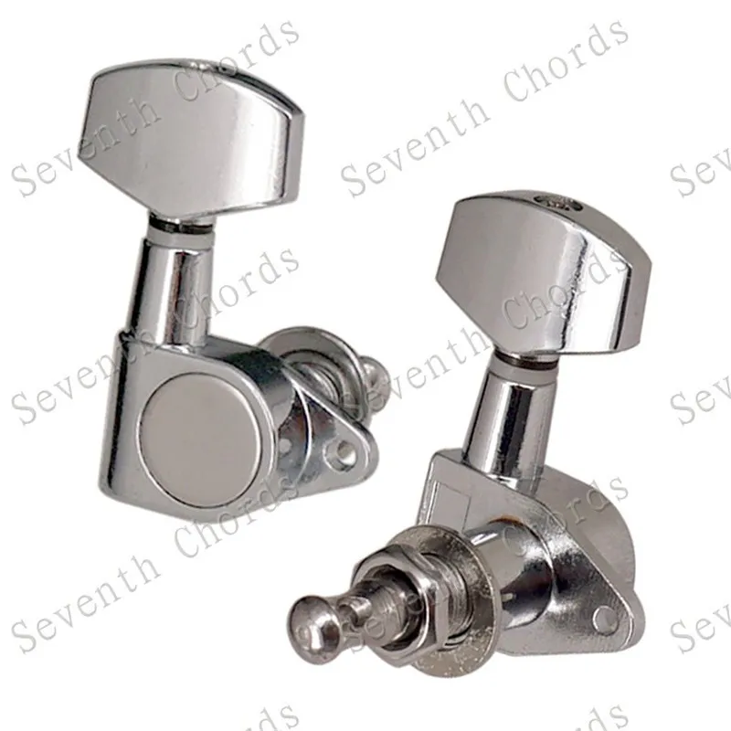 3R3L Колки акустической гитары кнопку тюнер настроечный Винт полностью закрытый