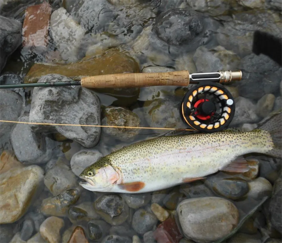 Maximumcatch Skyhigh 6-10ft 2-8wt нахлыстом графитовый стержень IM12 Toray углерода 3/4 шт. Fly стержень с углеродная трубка