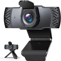1080p streaming usb pc webcam with privacy cover tripod hd webcam with microphone for computer video conferencing calling gaming