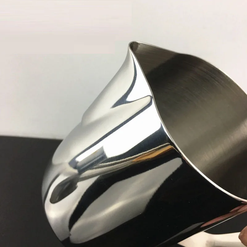 

Trashome Thickened Stainless Steel Milk Frothing Pot Espresso Coffee Pitcher Barista Craft Latte Latte Jug Pitcher Kitchen Tools