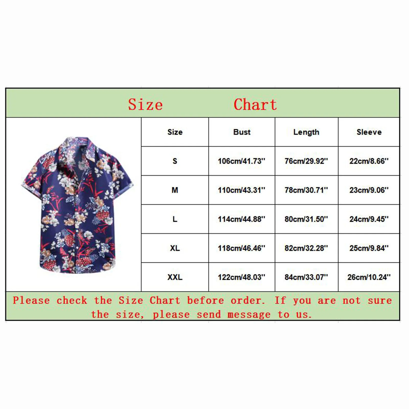 

Shirt For Men Fasion Summer Fashion Casual Hawaiian Flower Shirt T-shirt Short Sleeve Ropa Hombre Men Clothing