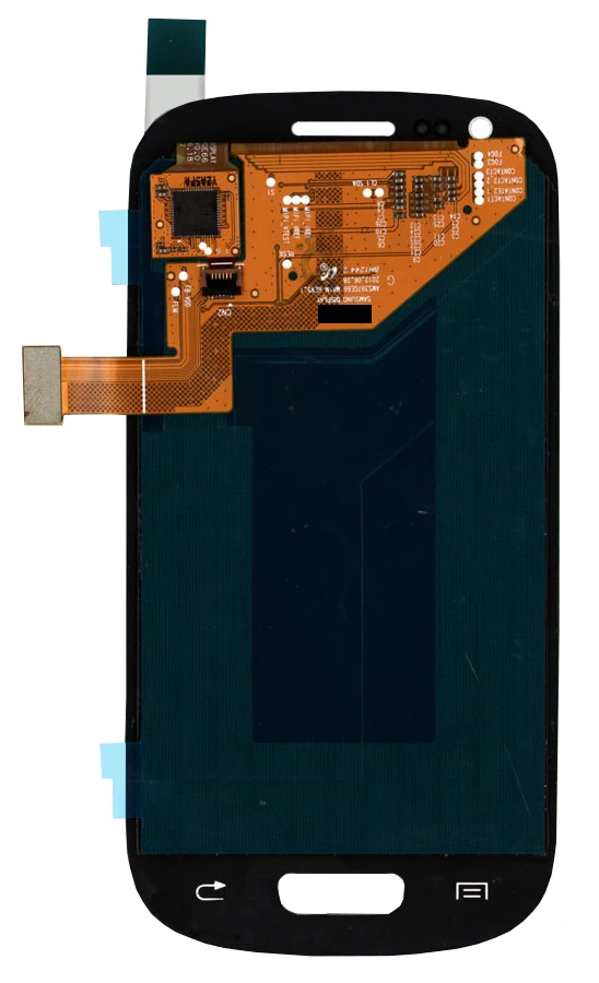 Дисплей (матрица + тачскрин) 4&quot для Samsung Galaxy S3 III Mini I8190 синий 480x800 | Мобильные