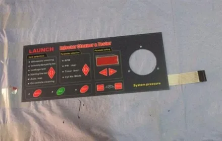 Оригинальный английский панельный / главный приводный кабель для очистителя и тестера форсунок Launch CNC602A / клавиатура CNC-602A.