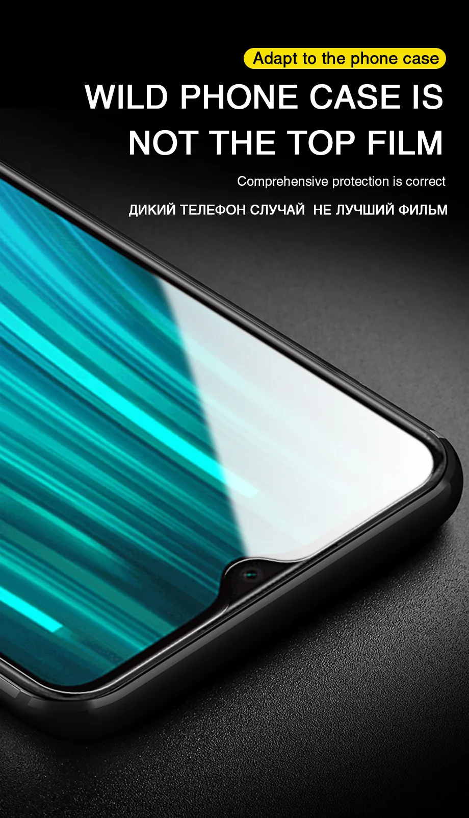 3 шт. закаленное Стекло для Xiaomi Redmi Примечание 7 6 5 Huawei Honor 8 Pro Экран Защитная Стекло для Redmi Note 8 7 6 5 полный Экран Стекло