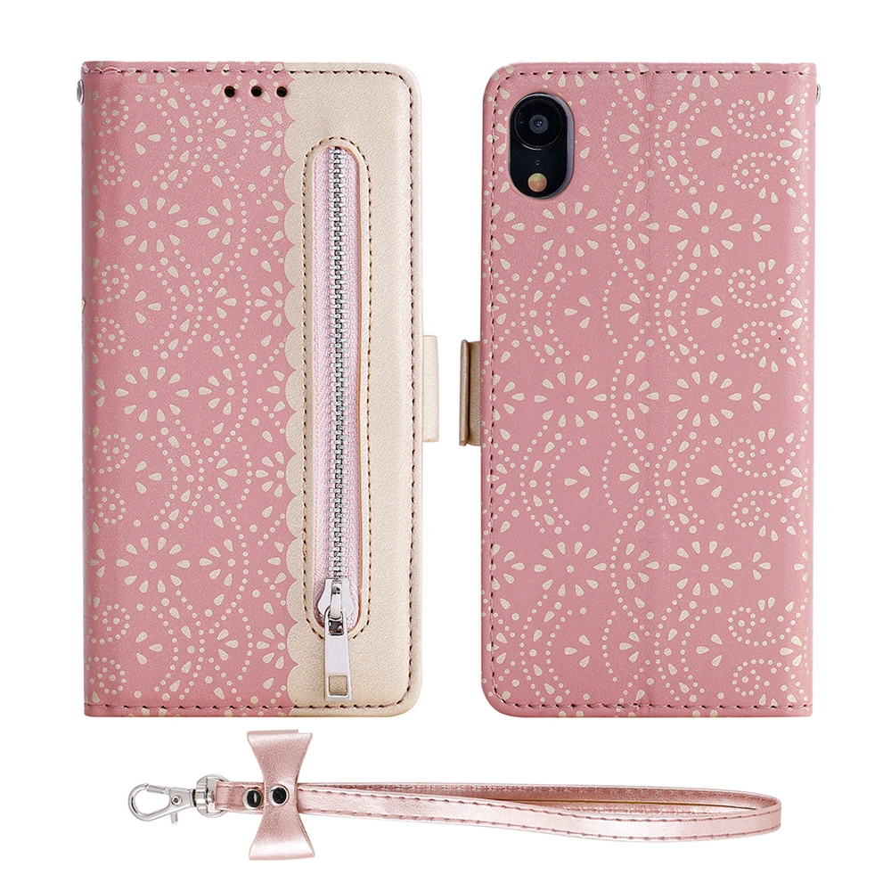 Кожаный чехол для iphone 6 6S 7 8 Plus XR X XS Max 11 Pro Max на молнии Держатель для карт кошелек чехол для iphone 6plus 7plus 8plus чехол