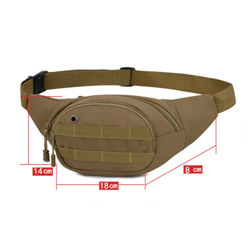 

Multifunctional Outdoor Sports Camouflage Waist Bags Mountaineering Running Mobile Phone Bags EDF88