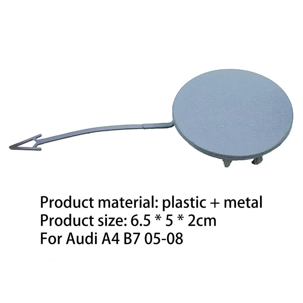 

Professional Front Bumper Tow Hook Cap Trailer Cover 8E0 807 241C Car Accessories Supplies Goods for Audi A4 B7 2005-2008
