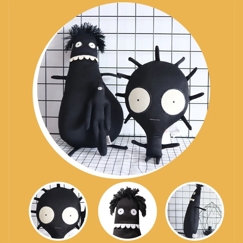 

Dark Style Cartoon Funny Cute Plush Toy Doll Sleeping Cushion Pillow Kids Children Gifts