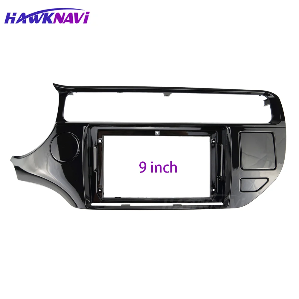 

9 Inch Car Radio Frame Fascia for Kia K3/Rio 2015 2Din Audio Fitting Adaptor Dash Mounting Kit Automotive Stereo Cover