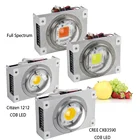 CREE CXB3590 COB светодиодный Grow светильник 100W 3000K 3500K 5000K Citizen 1212 для сельскохозяйствнных ламп для Крытый расти палатку Теплицы гидропонических растений