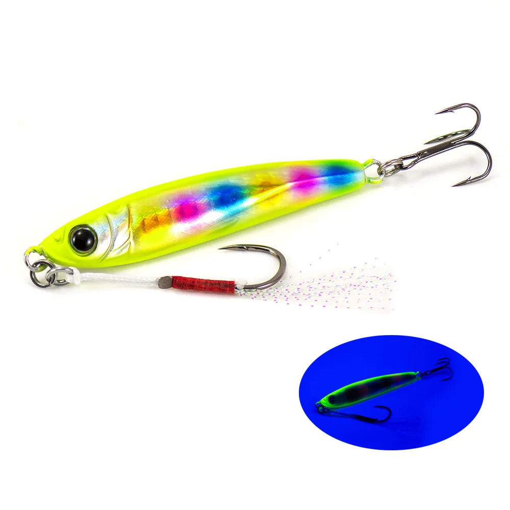 Countbass 15g 25 г 35 45 65 Снайпер литого металла Pesca дергающаяся приманка УФ Цвет доступны