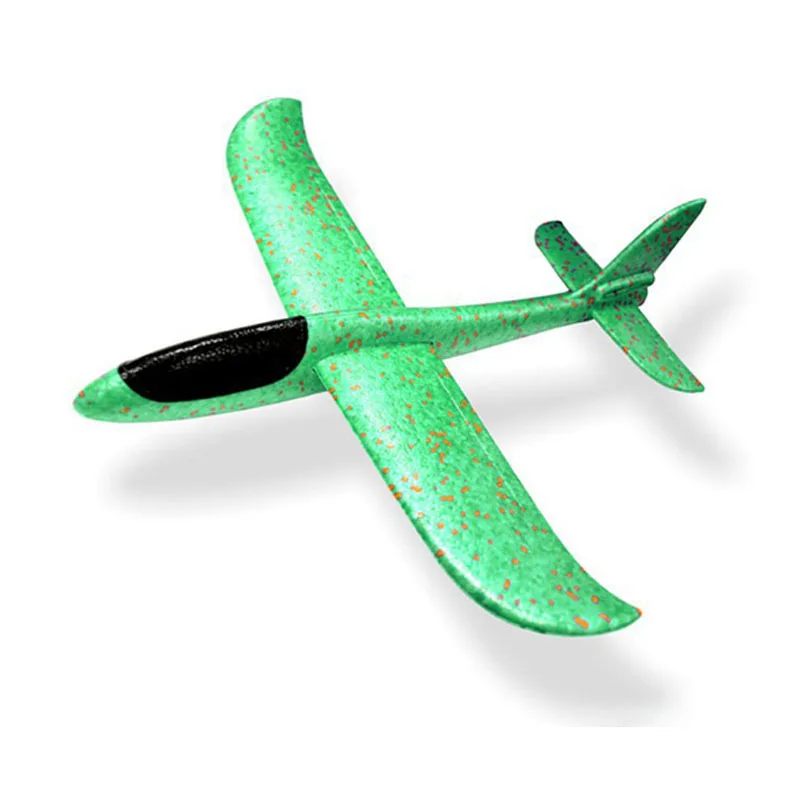 Модель самолета из пены EVA 48/19 см для бросания в полет с гироскопом для игры на открытом воздухе и в помещении, подарок для ребенка YJN.