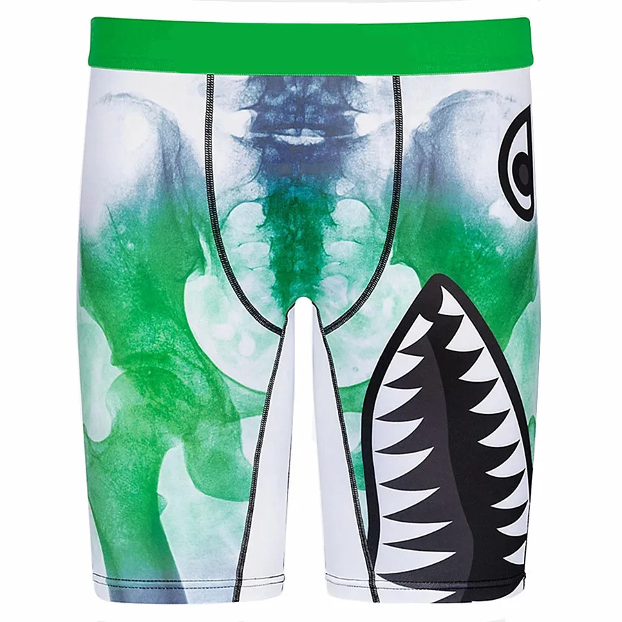 Ice Silk Mens Panties Breathable Comfortable Underpants Male Panties Long Sporty Plus Size Boxer Shorts Sexy Underwear Men