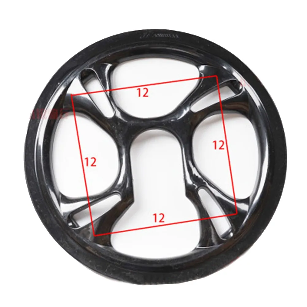 

48T 12cm Bicycle Mountain Bike Crankset Chain Wheel Cover Guard Protector Cycle Parts Protective Cranks Cover Accessory Parts
