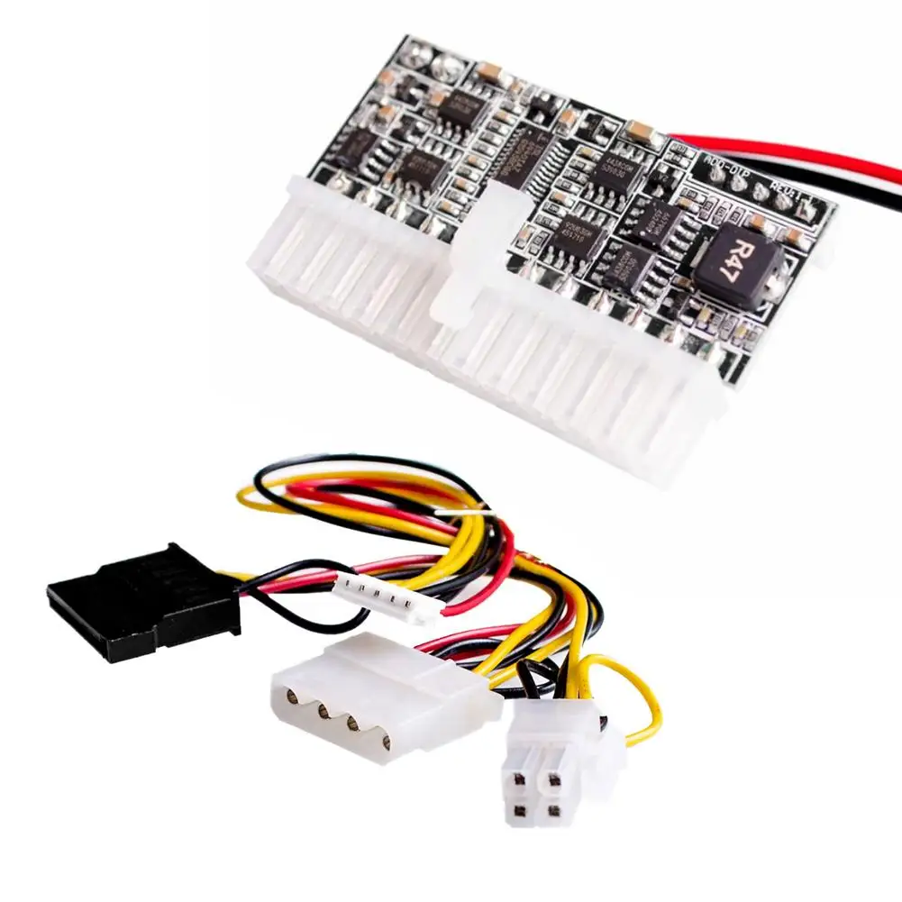 12V 180W 24Pin Mini PicoPSU DC-ATX Power Supply High Inline Module For Integrated POS Set-top Boxes Web Servers | Компьютеры и офис