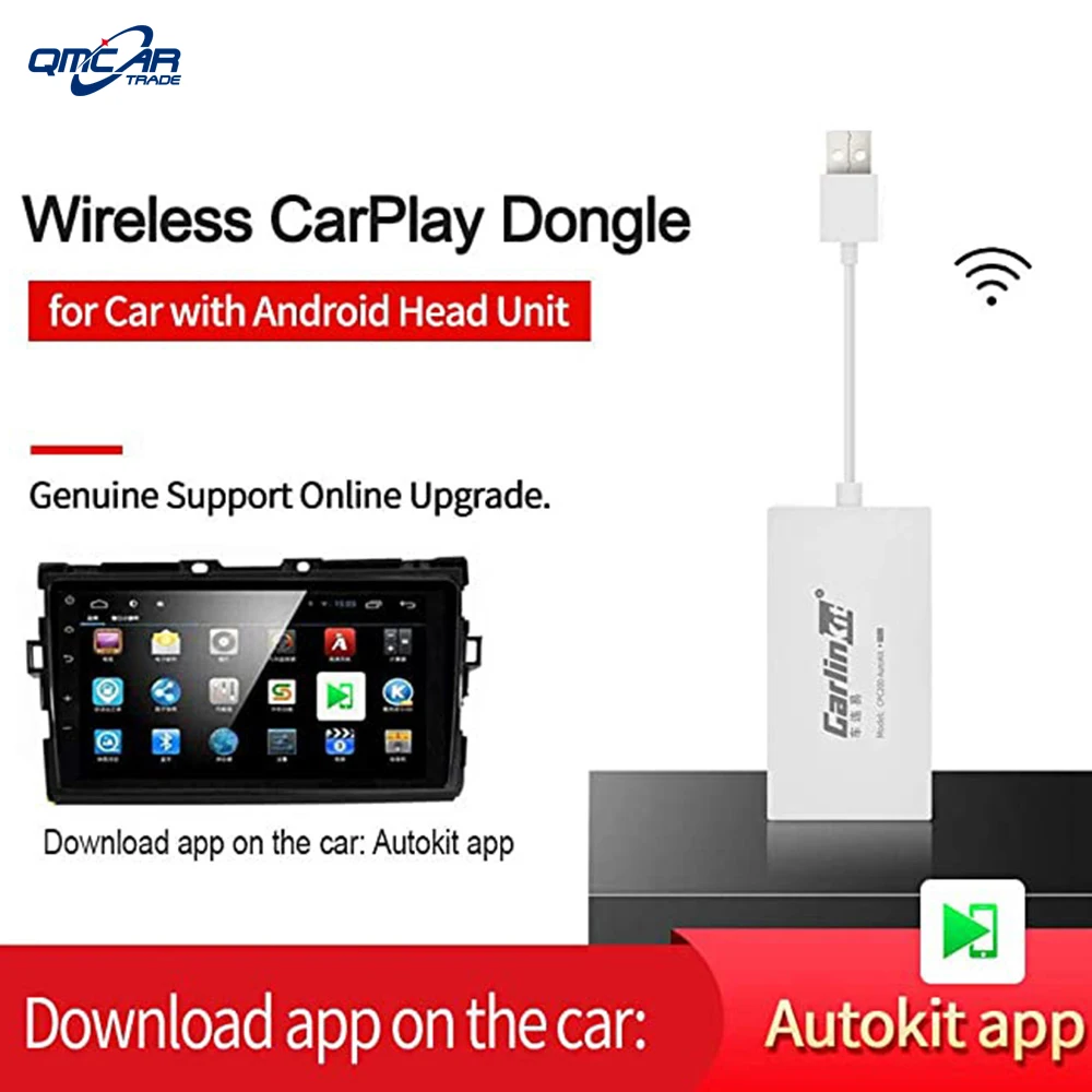 Carlinkit Smart link Беспроводной Ключ CarPlay для автомобиля Android мини USB карта Carplay с Авто Plug