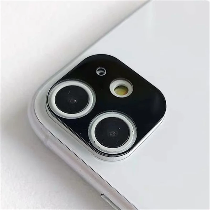 Цветная 9D защитная пленка закаленное стекло для iPhone 11 Pro 12 Max 12Mini защита экрана