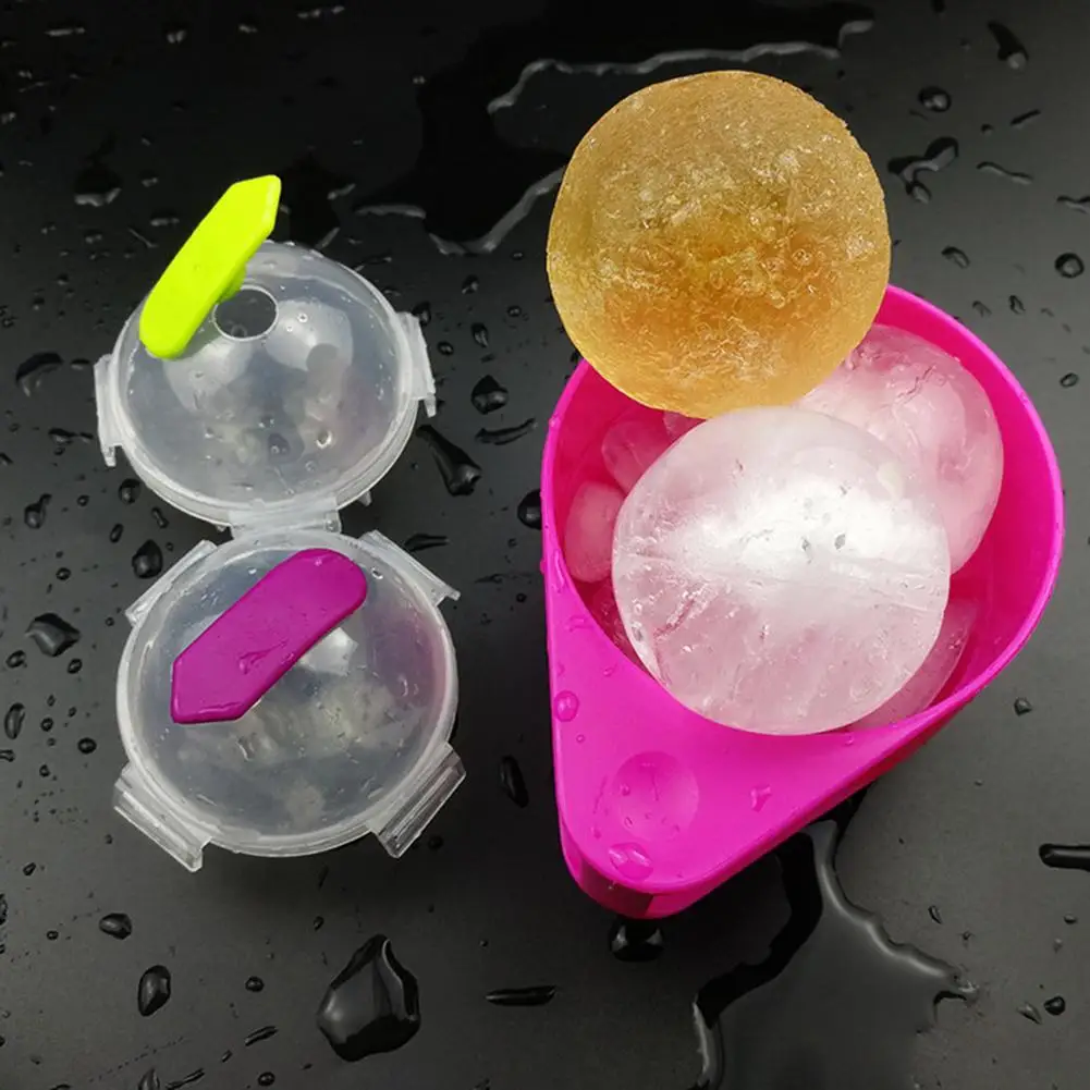 

Big Size Ball Ice Molds Sphere Round Ball Ice Cube Makers Home and Bar Party Kitchen Whiskey Cocktail DIY Ice Cream Moulds