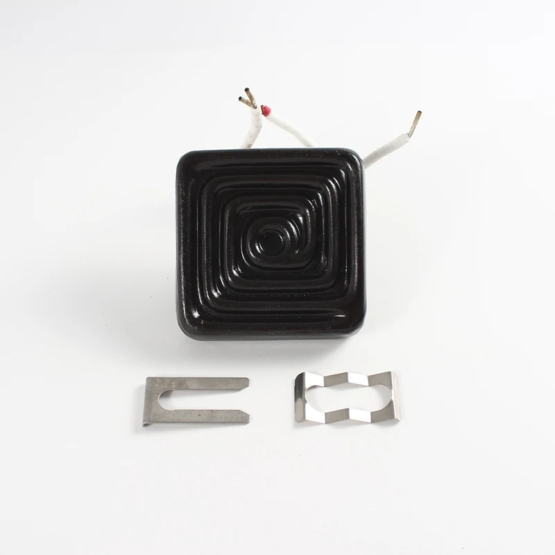 100*100mm 220V 200W 400W Ceramic Heater Plate Board Flat Top Upper Infrared Air Heating BGA Rework Station Pet Lamp 100x100mm