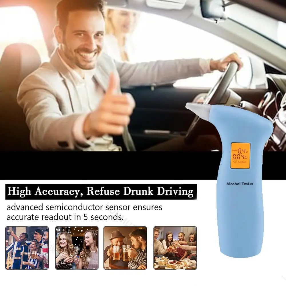 

200/100 pcs 712T Digital Breath Alcohol Tester Breathalyzer's Mouthpieces Blowing Nozzle for Alcohol Tester dfdF