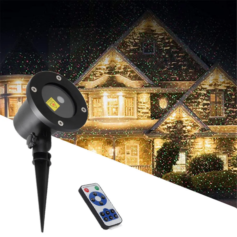 Светодиодный уличный лазерный проектор с движущимися звездами