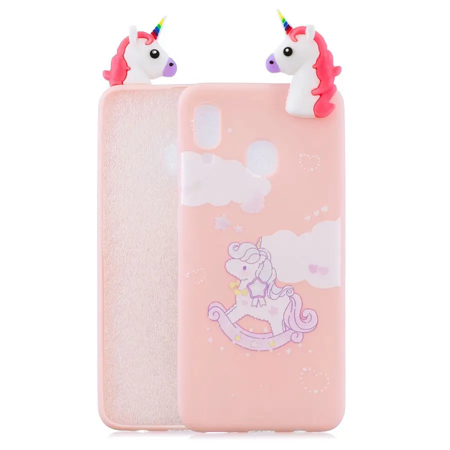 Силиконовая крышка для samsung Galaxy A10 A20 A20E A30 A40 A70 A50 чехол для samsung A50 Coque J6 J4 Plus A6 A9 A7 M20 мягкий чехол - Цвет: 17
