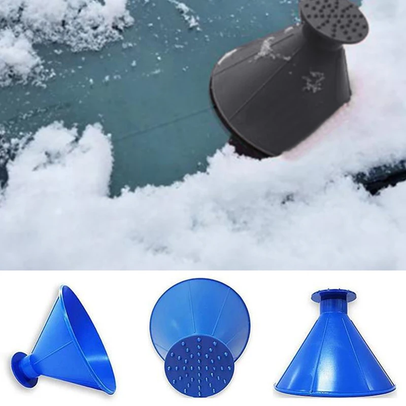 Авто волшебное окно лобовое стекло автомобиля скребок для льда в форме воронки