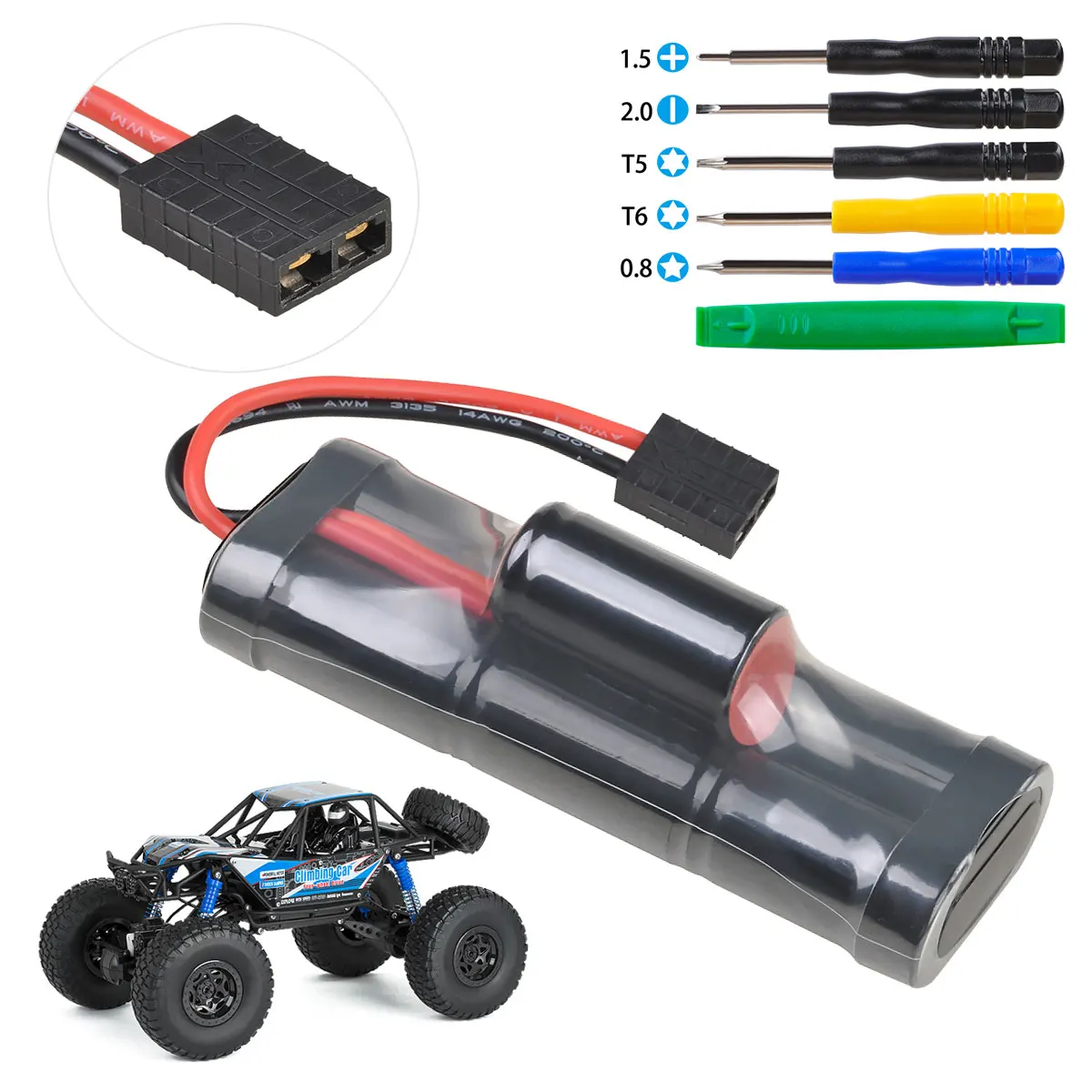 2 шт 84 в 4200 мач 7 ячеек никель мета